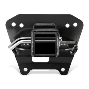Fit 14-23 Polaris RZR XP 1000 Rear Black Powdercoat 2" Tow Hitch Reciver Pin - Picture 1 of 8