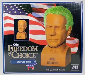Joe Biden Chia, Freedom of Choice, Chia Pet Planter. New in Box. - Picture 1 of 5