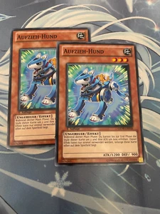 YUGIOH - WIND UP DOG X2 - GENF - 1ST ED - NM - GERMAN - Picture 1 of 1