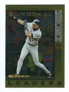 1998 Donruss Longball Leader #19 of 24 Tony Clark 23/5000 Angels - Bild 1 von 1