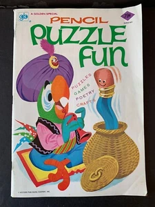 1976 Golden Special Pencil Puzzle Fun #23 * Vintage Rare ACTIVITY Book - Picture 1 of 12