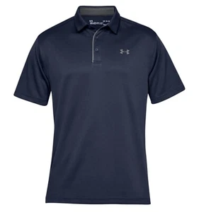 Under Armour Men's T-Shirt UA Tech Polo Performance Golf Tee Loose-Fit 1290140 - Picture 1 of 2