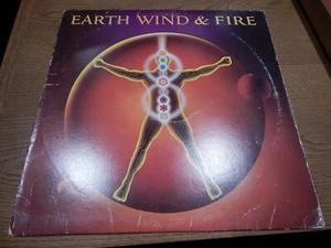 Earth Wind & Fire Powerlight Vinyl LP 1983 - Picture 1 of 9