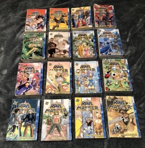 LOTTO 16 Rave Master Tokyopop #14, 16-25, 27, 29-32 manga fumetti inglesi - Foto 1 di 6