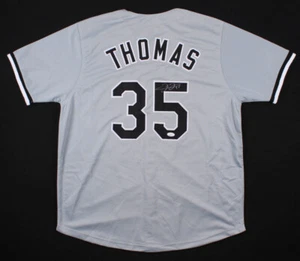 Frank Thomas Signed Chicago White Sox Jersey (JSA COA) 500 Home Run Club Member - Picture 1 of 6
