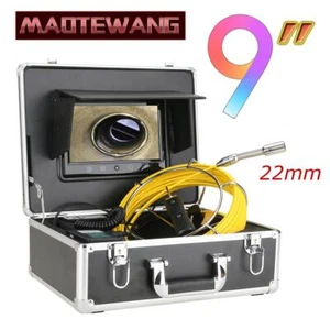 Cámara de video para inspección de tuberías endoscopio IP68 HD drenaje tubería de alcantarillado industrial - Imagen 1 de 15