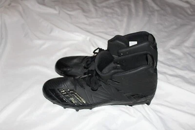 Adidas Freak X Carbon Mid Black Football Cleats BW0866 Mens Size 18 New - Image 1 of 3
