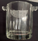 Vintage Glass Petite Liquer Petillante Par Moet Chandon Crystal Ice Bucket
