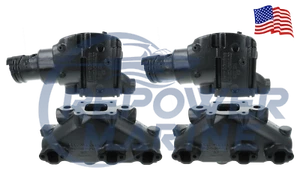 Barr Mercruiser V6 Collettore giunto a secco e set rialzo standard 864612T01, 864309A02 - Foto 1 di 1