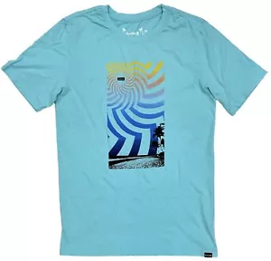 Camiseta de manga corta tropical lavada diaria Hurley para hombre - Imagen 1 de 4