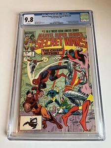 MARVEL SECRET WARS #3 NM CGC 9.8 White Pages, 1ST APP VOLCANA & TITANIA 1984 - Picture 1 of 4