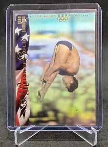 GREG LOUGANIS 1996 Upper Deck Reign Of Gold Olympics Swimming Card #RN4 PSA - Picture 1 of 2