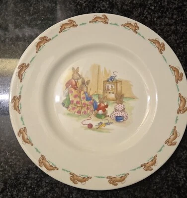 Royal Doulton Bunnykins Plate - My Piggly's Stores - Barbara Vernon - Image 1 of 4