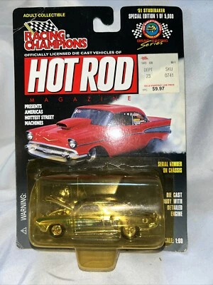 Vtg Racing Champions Hot Rod 51’ Studebaker Die Cast 1:60 Scale - Image 1 of 4
