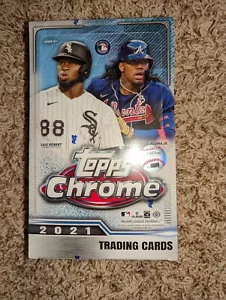 2021 Topps Chrome Lite Baseball Factory Sealed Unopened Hobby Box 16 Packs NEW - Picture 1 of 2