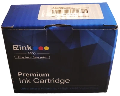 Ink Cartridge Replacement For MFC j470DW Black Pack of 2 Exp: 11-2025 - Image 1 of 2