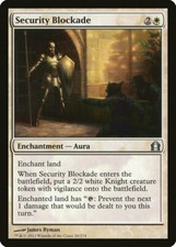 FOIL Security Blockade | MtG Magic Return to Ravnica | English | Near Mint