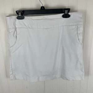 New Direction Women's White Skort With Pockets  Sz 14 - Picture 1 of 8