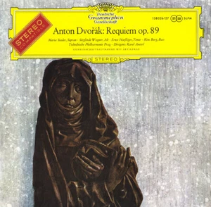 2LP DGG SLPM-138026 Red Stereo DVORAK Requiem STADER WAGNER BORG ANCERL 1959 EX - Picture 1 of 3