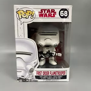 FIRST ORDER FLAMETROOPER 68 STAR WARS FUNKO POP TOY COLLECTABLE FORCE AWAKENS - Picture 1 of 6