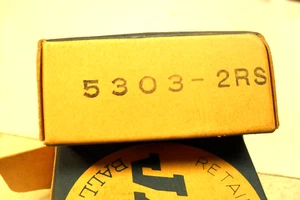 JAF 5303-2RS 2-Row Angular Contact Ball Bearing 17MM Bore nib - Picture 1 of 4