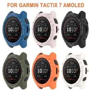 Frame Protective Case Screen Protector for Garmin Tactix 7 AMOLED Smart Watch - Zdjęcie 1 z 14