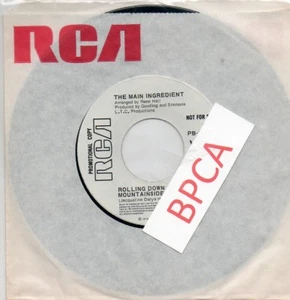 NEW 7" Vinyl RCA Canadian Promo The Main Ingredient ‎Rolling Down A Mountainside - Bild 1 von 1