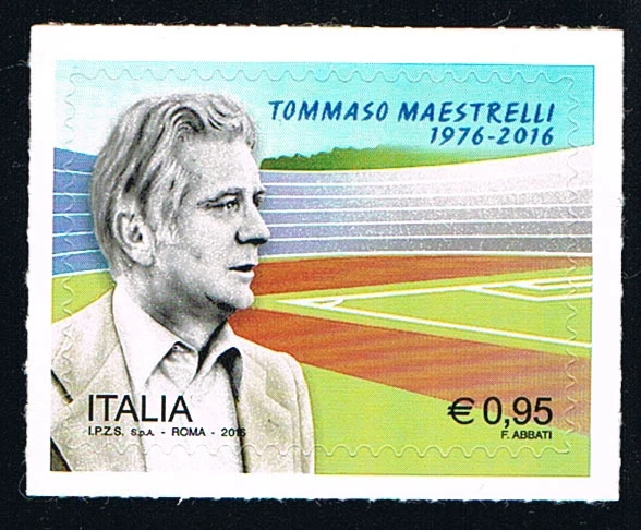 ITALIA 1 FRANCOBOLLO TOMMASO MAESTRELLI 2016 nuovo**