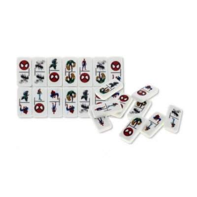 28pc Dominoes Game Set for Kids – Spiderman Theme Children's Fun Toy Gift NEW - Image 1 of 4