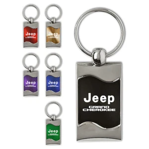 Name Rectangular Wave Keychain for Grand Cherokee - AUGDP0762 - Picture 1 of 8