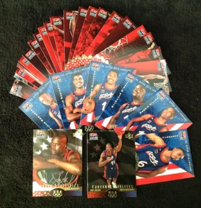 Lot of 31 1996 Upper Deck USA Basketball Trading Cards - Bild 1 von 5