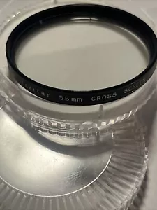 Vintage Vivitar 55mm cross screen filter #010 - Picture 1 of 4
