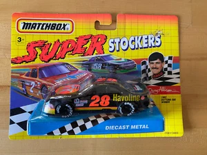 1992 Matchbox #28 Davey Allison 1:43 '92 Daytona 500 Winner Super Stockers - Bild 1 von 2
