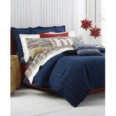1 Ralph Lauren ISLAND RETREAT Indigo King Sham Foto 1 de 4