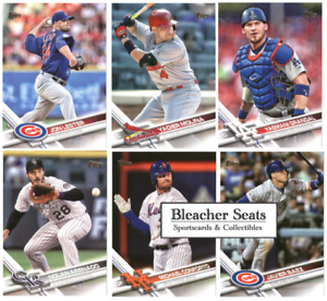 2017 Topps Series 2 Baseball - Base Set Cards - Pick From Card #'s 351-500