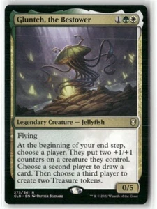 Gluntch The Bestower Commander Legends Battle For Baldurs Gate casi nuevo Magic The Gathering - Imagen 1 de 1