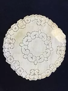 Lot Of Linen Underplates - Picture 1 of 10