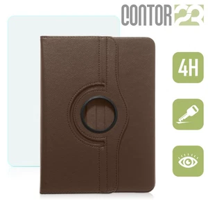 360°-Schutzhülle Tasche +matter Folie BRAUN 11" Apple iPad (A16) 11.Gen 2025 - Bild 1 von 8