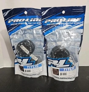 Proline Titus 2.2" Beadlocs For Crawlers And 1/16 E-erevo. Lot Of 2. Very Rare - Picture 1 of 6