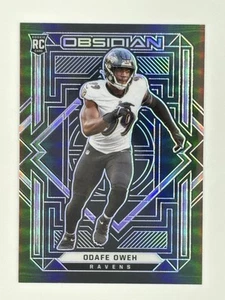 ODAFE OWEH 2021 Panini Obsidian RC Rookie Card #173, Electric Etch Purple /100 - Picture 1 of 2