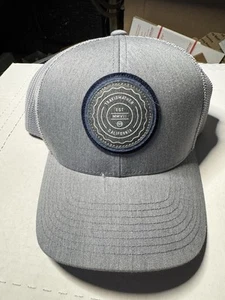 Travis Mathew Hat Cap Snap Back Grey Black Trucker The Patch California Golf - Picture 1 of 5