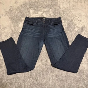 Pantalones de mezclilla PAIGE Skyline ajustados lavado oscuro para hombre talla 32x30 - Imagen 1 de 6