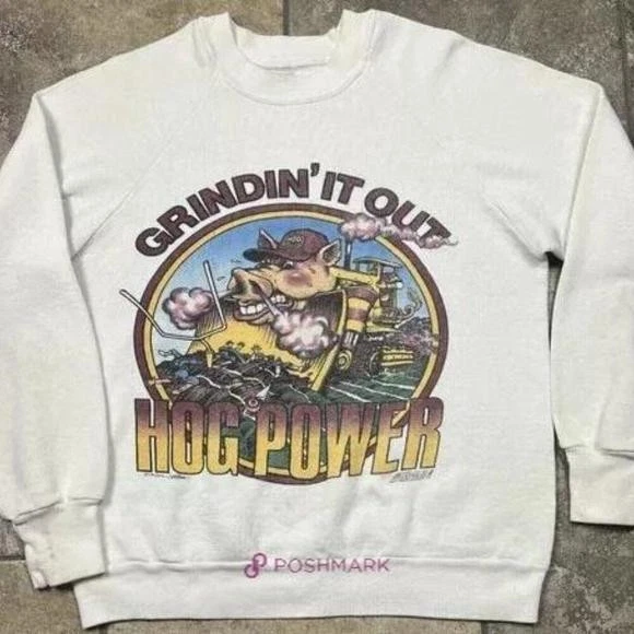 Sudadera Grindin It Out Caricatura Washington Redskins Años 80 RM2500 Foto 1 de 1