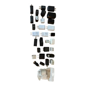 32x LOT Of USB 1A Wall Power Block Cube - Apple, Samsung, LG, Palm, Universal - Picture 1 of 19
