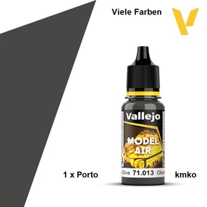 Vallejo Model NEUE FORMEL Air MA 013 71.013 Gelboliv RAL6015 FS34052 18ml - Bild 1 von 1