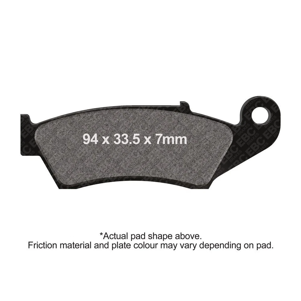 EBC MXS Sport Sintered Pad Front Left for GasGas EC 515 FSR Enduro 4T 2005-2009 - Image 1 of 1