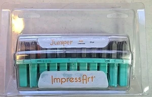 ImpressArt Metallstempel WACHOLDER 3mm Kleinbuchstaben Basteln Stanzen 33 Stück Schmuck - Bild 1 von 2