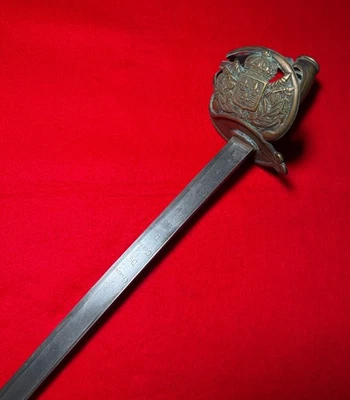 French Officer's Sabre of the King's Bodyguards Bourbon Period 1814-1830 - Image 1 of 4