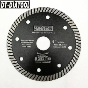 Disco de corte de diamante de 4 pulgadas 10 hojas de sierra súper delgadas cortes azulejo granito 105 mm - Imagen 1 de 6