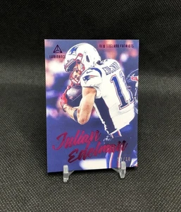 2020 Panini Luminance Football Julian Edelman /10 PINK FOIL SSP No. 69 🏆🏆🏆 - Picture 1 of 18